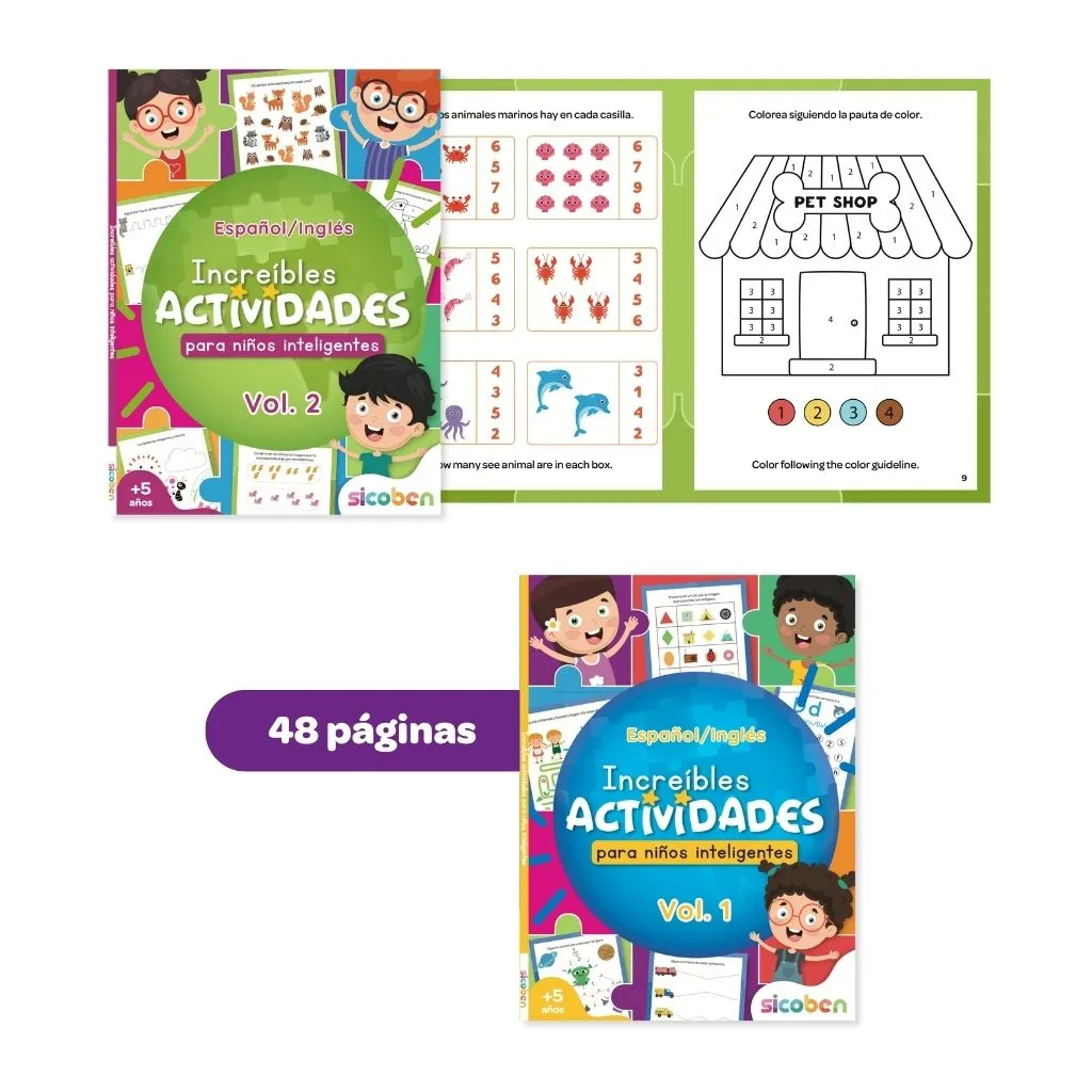 INCREÍBLES ACTV PARA NIÑOS INTELIGENTES | SICOBEN
