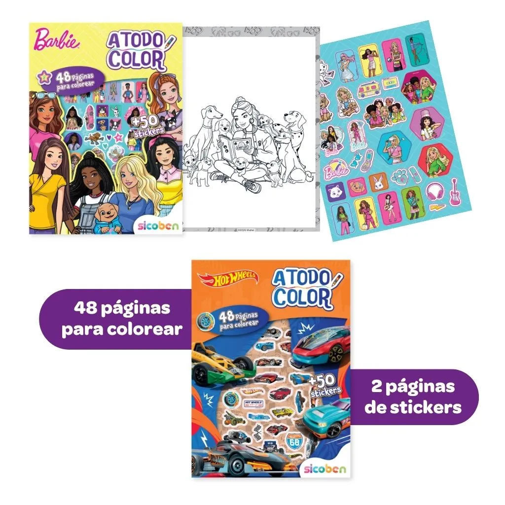 A TODO COLOR | MATTEL