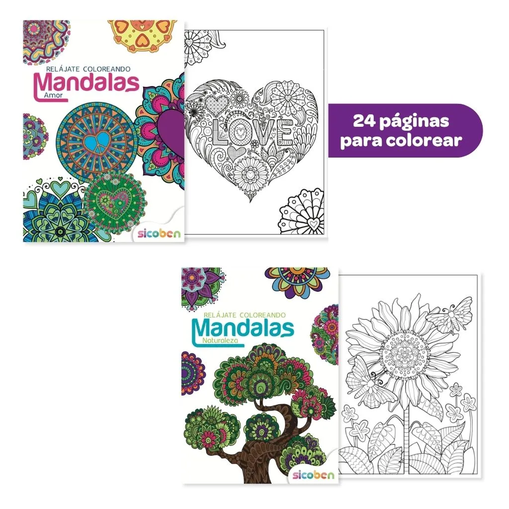 MANDALAS AMOR Y NATURALEZA | SICOBEN