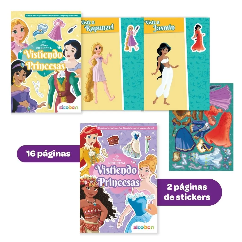 VISTIENDO PRINCESAS | DISNEY