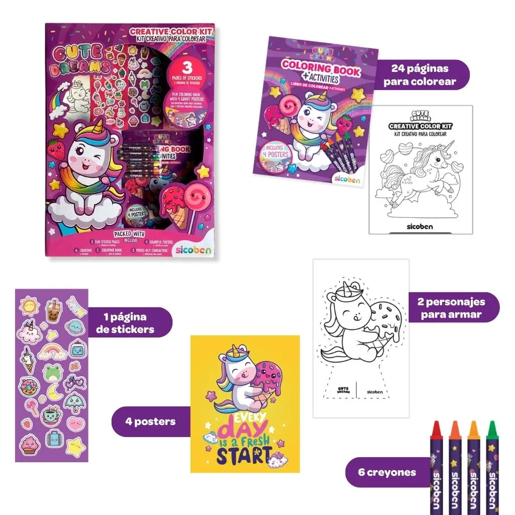 Creative Kit Cute Dreams | SICOBEN