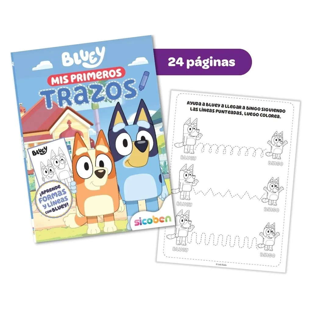 MIS PRIMEROS TRAZOS | BLUEY