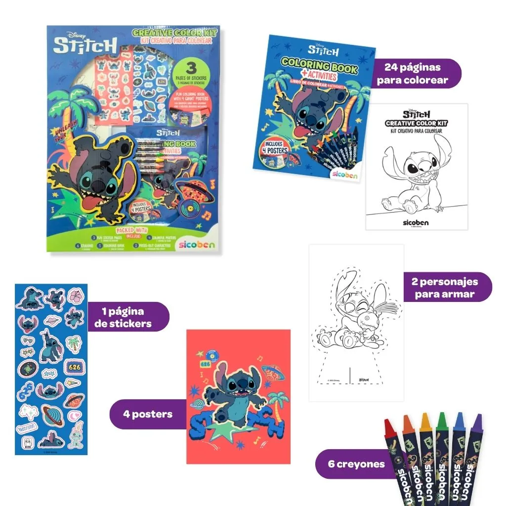CREATIVE KITS STITCH NIÑO | DISNEY