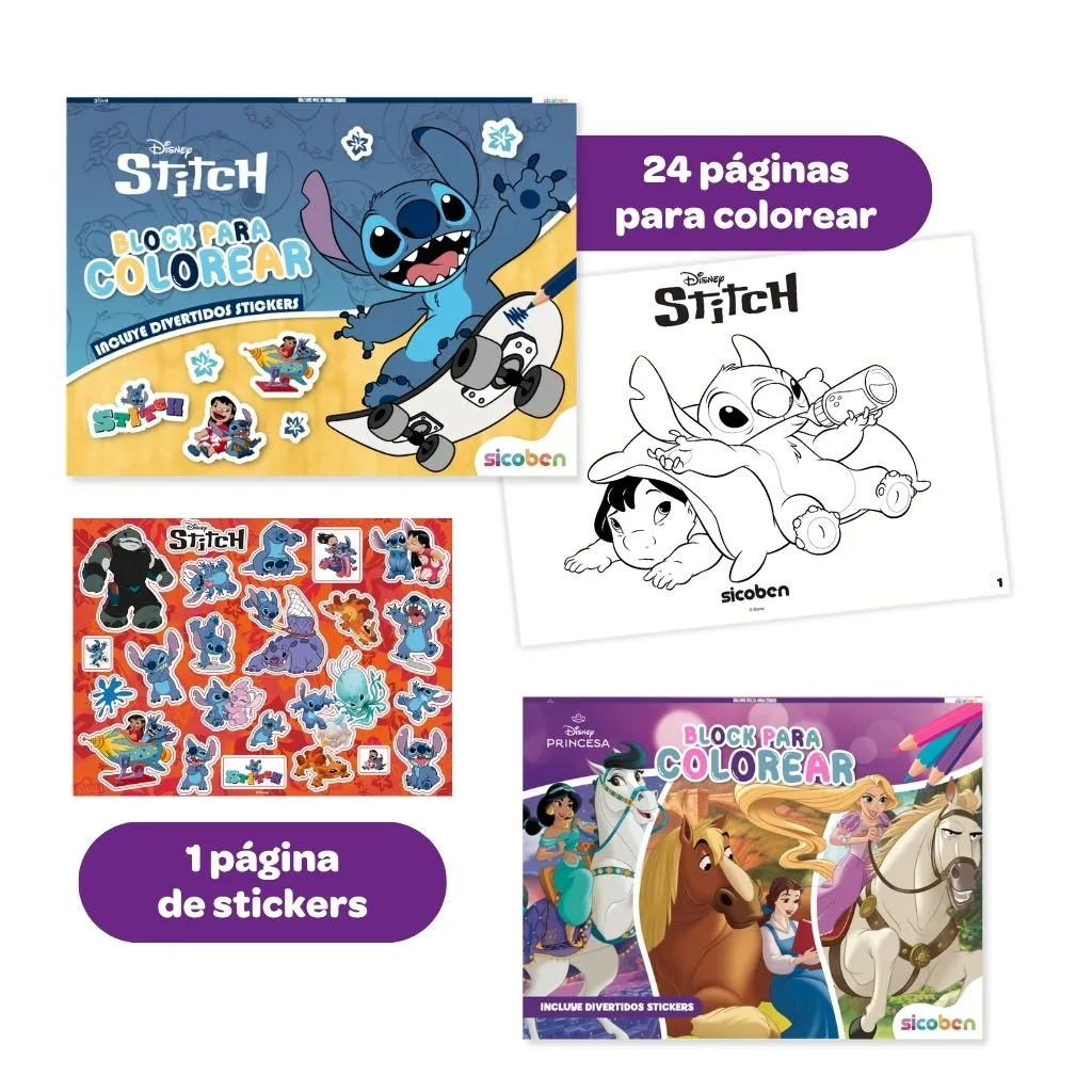 BLOCK DE COL | DISNEY