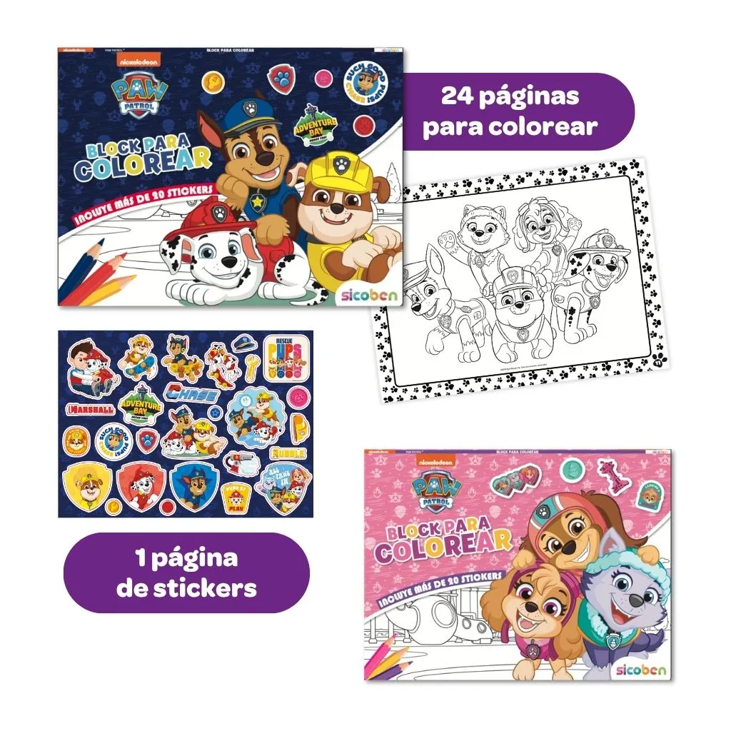 BLOCK DE COL PAW PATROL | PARAMOUNT