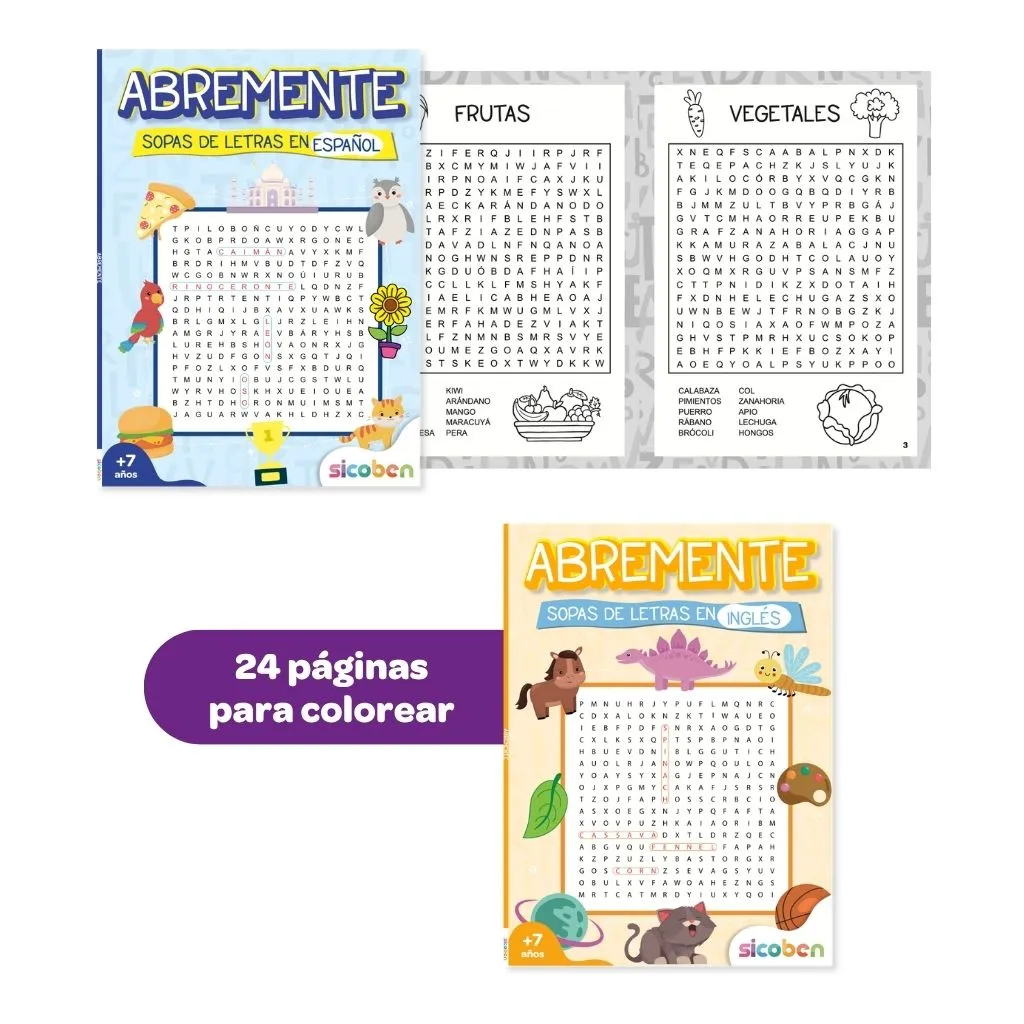 ABREMENTE SOPAS DE LETRAS | SICOBEN