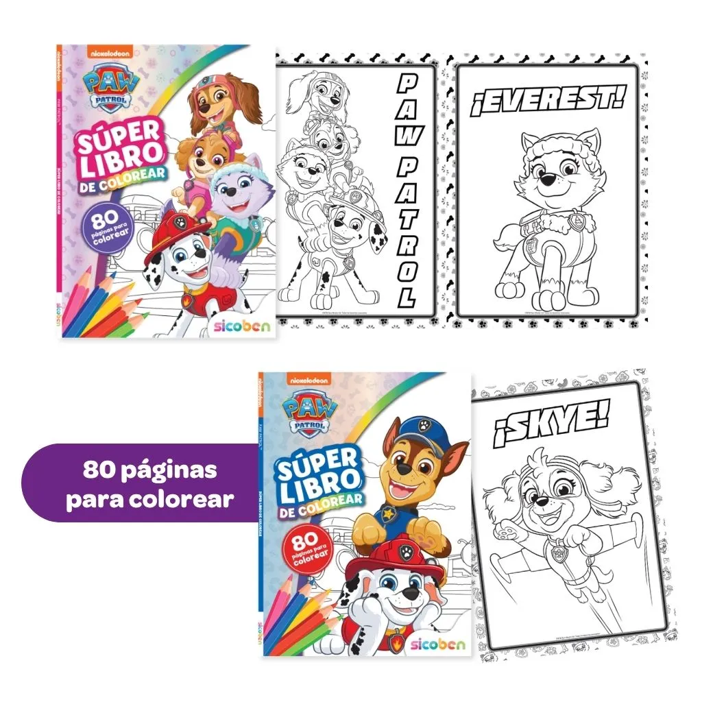 SUPER LIBRO DE COLOREAR | PARAMOUNT