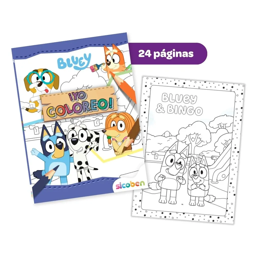 YO COLOREO | BLUEY