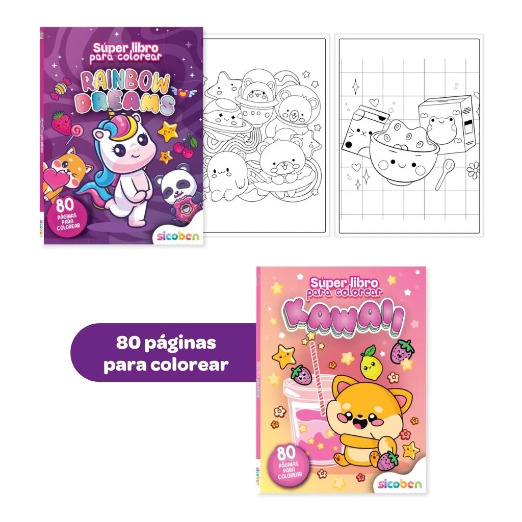 SUPER LIBRO DE COLOREAR | SICOBEN