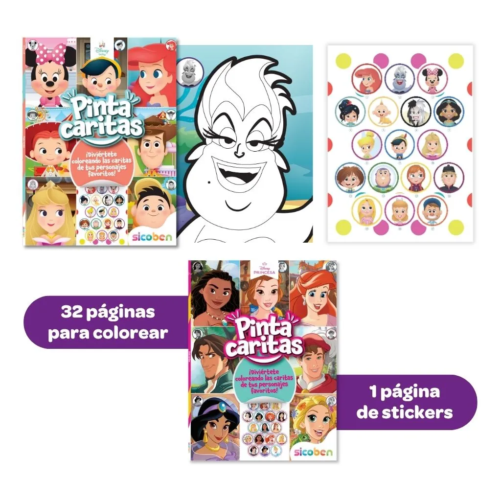 PINTA CARITAS | DISNEY
