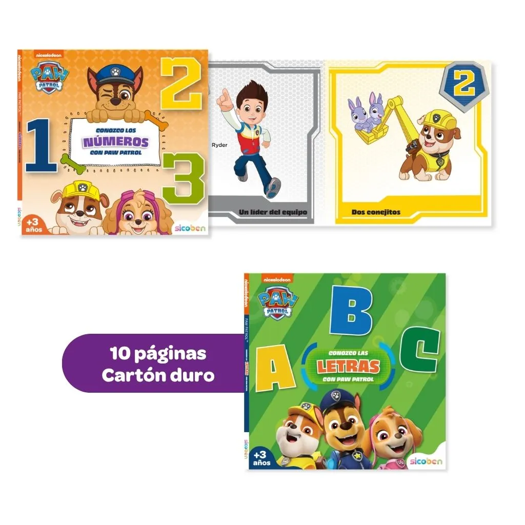 PAW PATROL CARTÓN DURO 5 SPREADS | PARAMOUNT