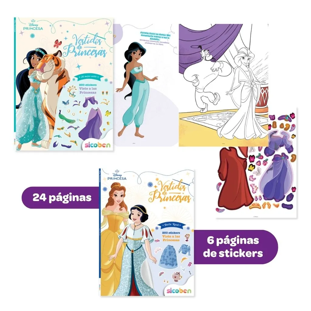 VISTIENDO PRINCESAS | DISNEY