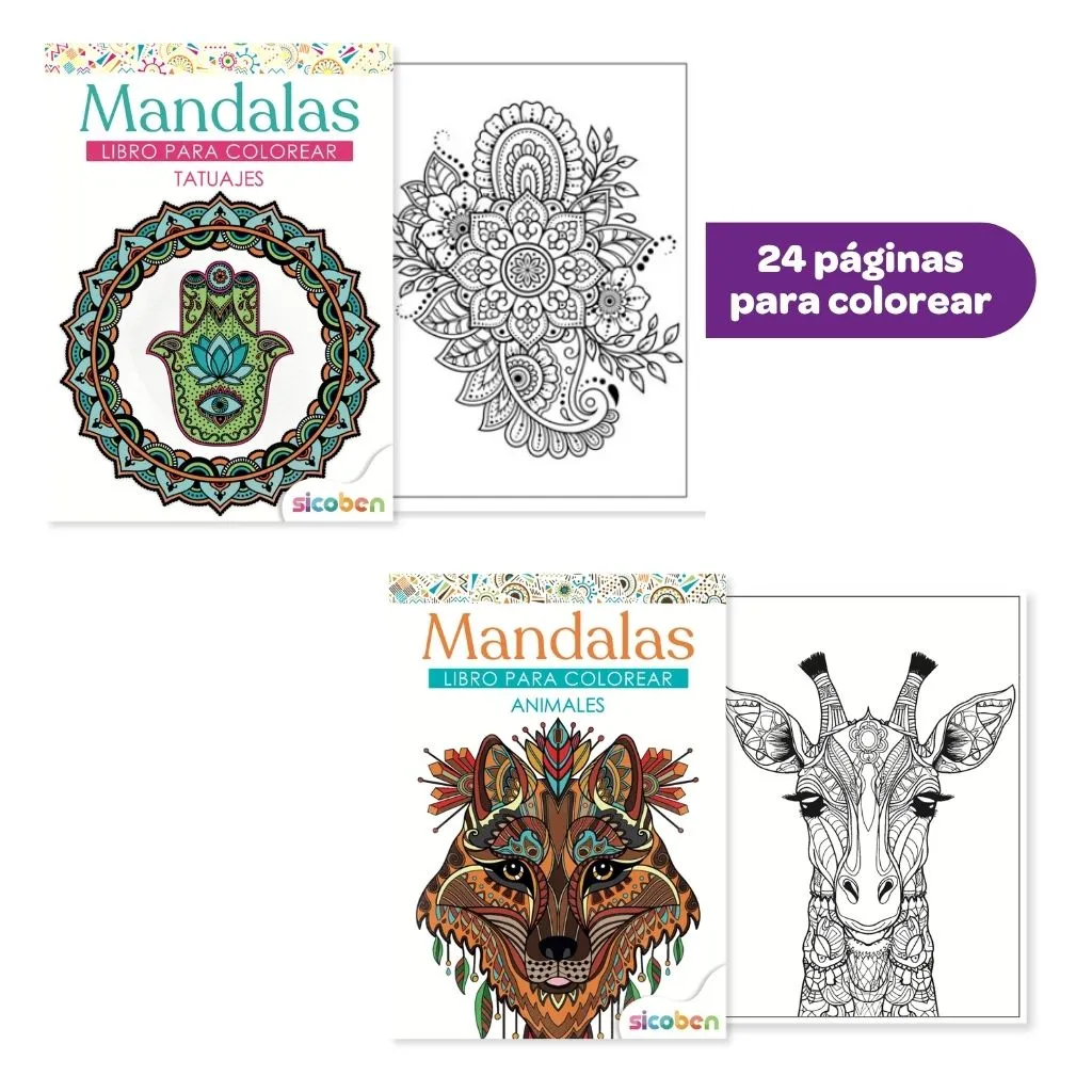 MANDALAS ANIMALES Y TATUAJES | SICOBEN