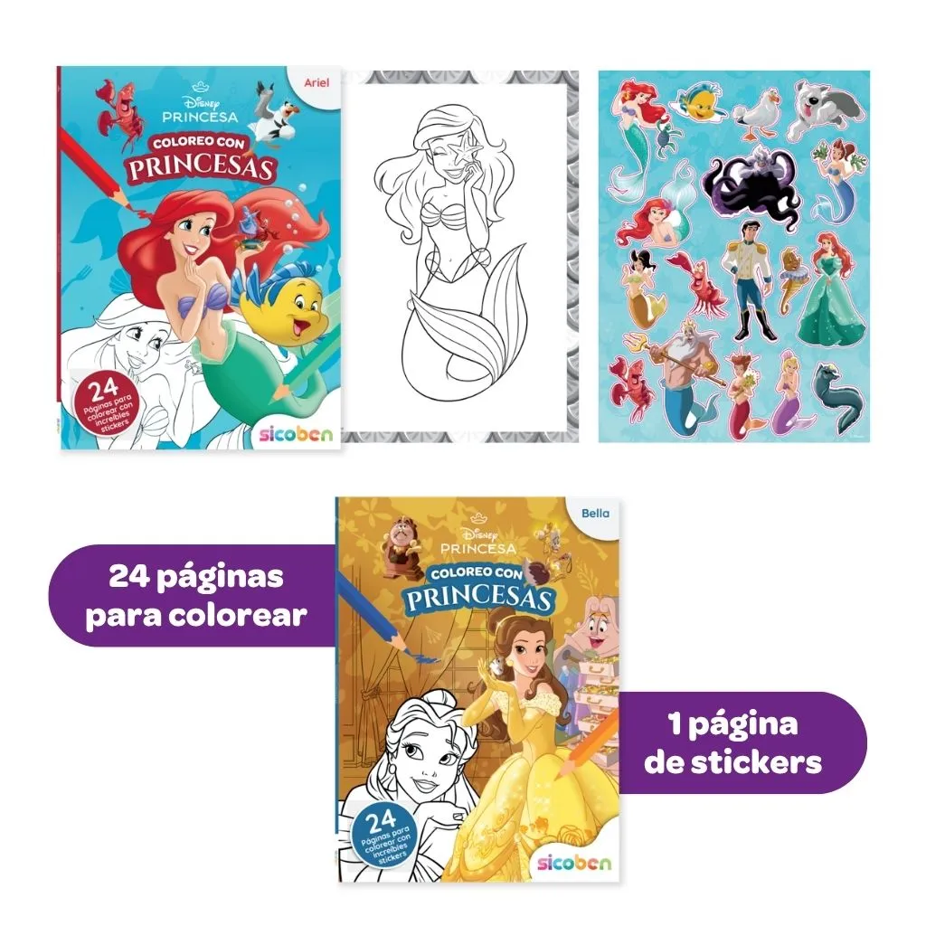 COLOREO CON | DISNEY