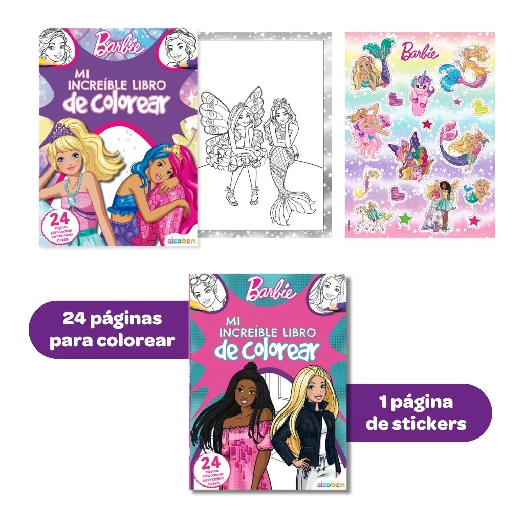 MI INC LIB DE COL BARBIE | MATTEL
