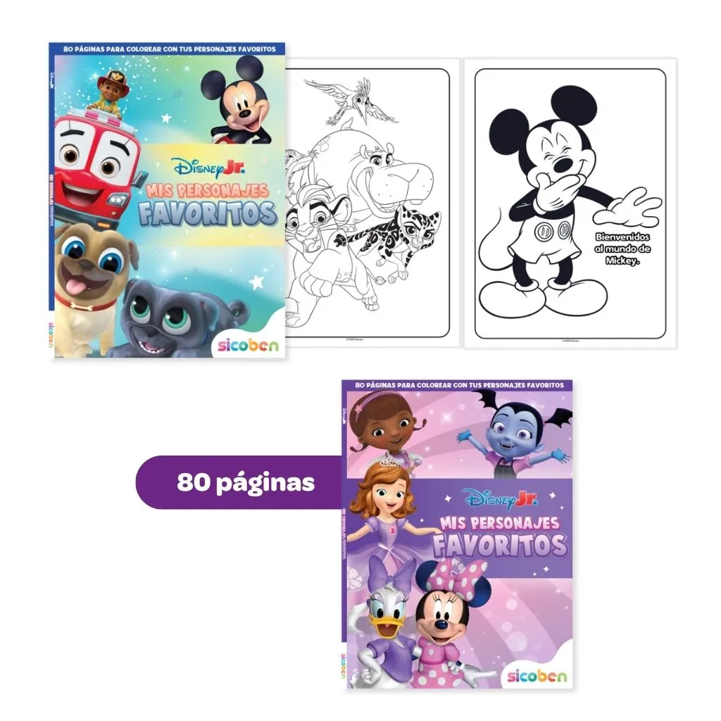 MIS PERSONAJES FAVORITOS JR | DISNEY