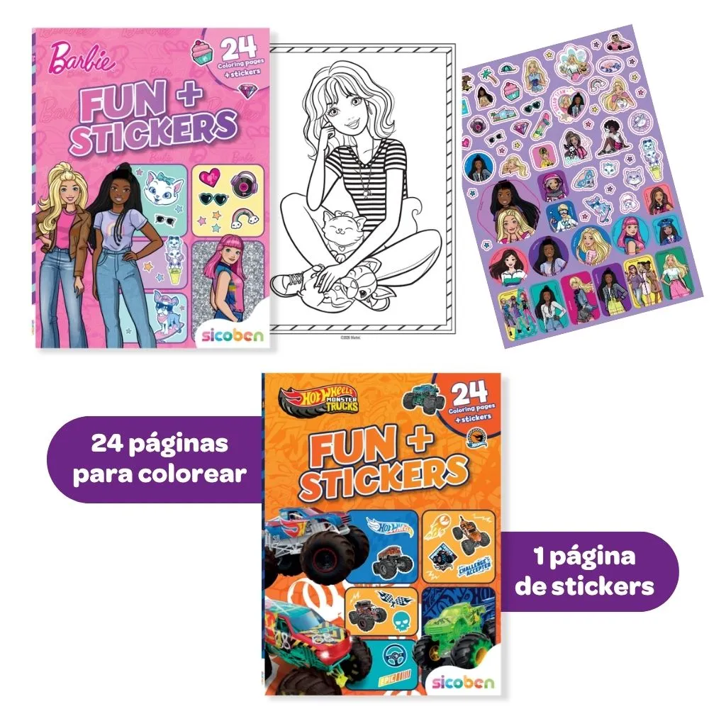 FUN + STICKERS | MATTEL