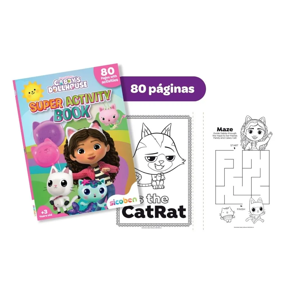 SUPER ACTIVITY BOOK GABBY | UNIVERSAL