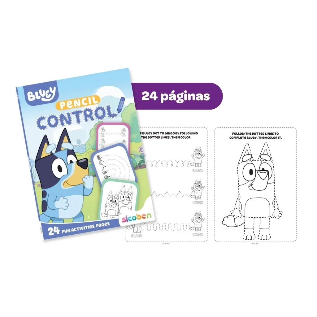 PENCIL CONTROL | BLUEY