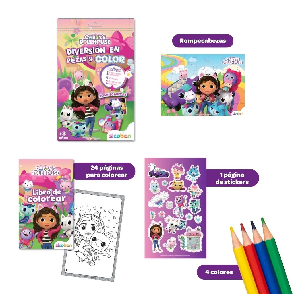 PACK DIVERSIÓN GABBY | UNIVERSAL
